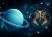 &Uacute;rano em G&eacute;meos 2026 - Previs&otilde;es por signo