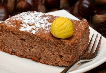 Receitas de São Martinho - Bolo de castanhas
