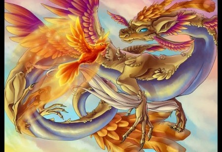 A Fénix e o Dragão: símbolos de bom Feng Shui