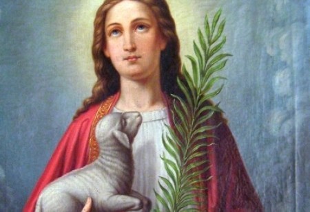 Ora&ccedil;&atilde;o a Santa In&ecirc;s, a protetora das noivas e das jovens