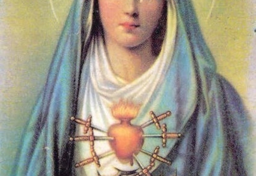 Ora&ccedil;&atilde;o a Nossa Senhora das Dores