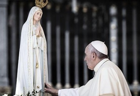 Oração do Papa Francisco a Nossa Senhora