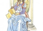 O Anjo que lhe traz a resposta é o Serafim Metatron