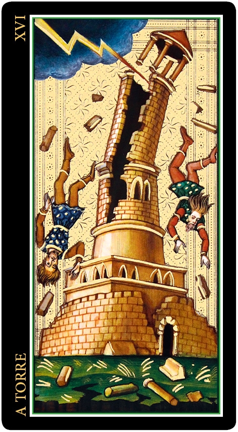 Obedient bottle Sandy Carta XVI - A Torre